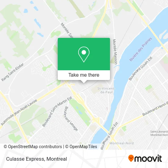 Culasse Express map