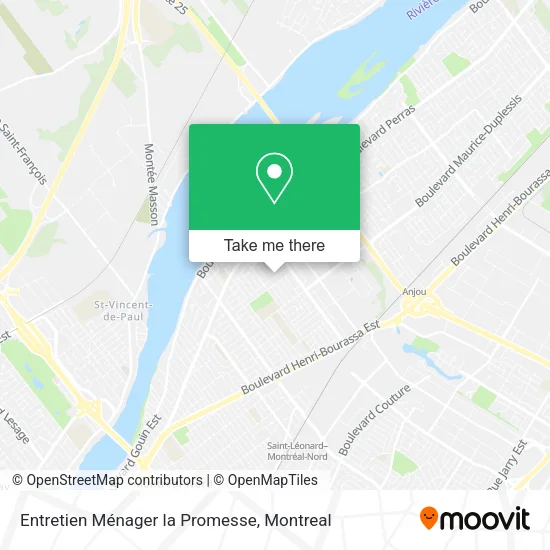 Entretien Ménager la Promesse map