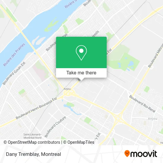 Dany Tremblay map