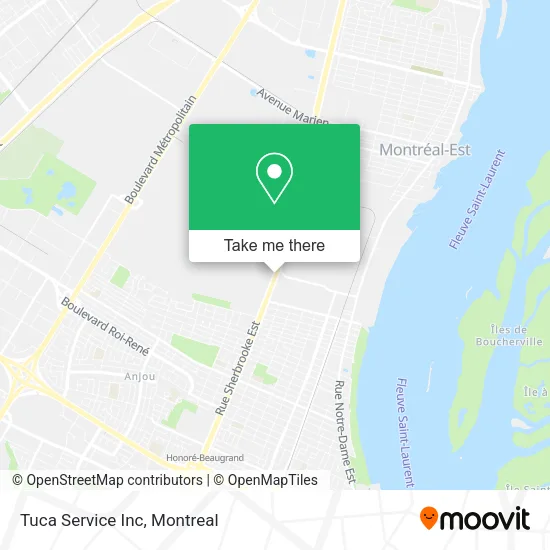 Tuca Service Inc map