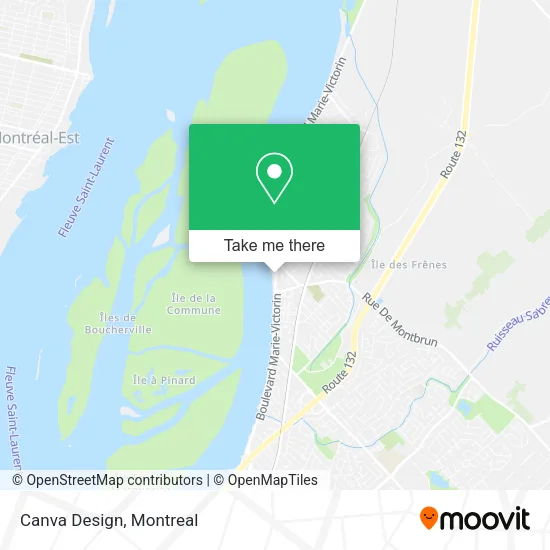 Canva Design map