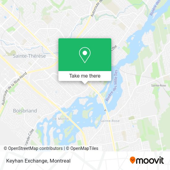 Keyhan Exchange map