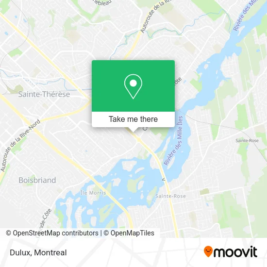 Dulux map