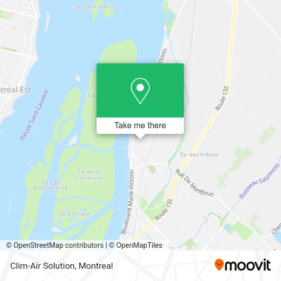 Clim-Air Solution map