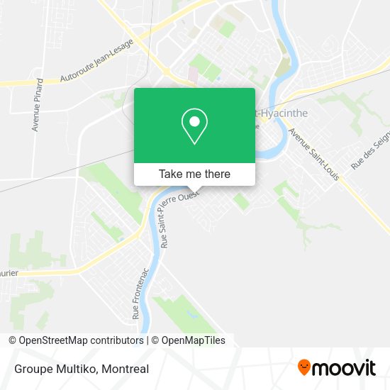 Groupe Multiko map