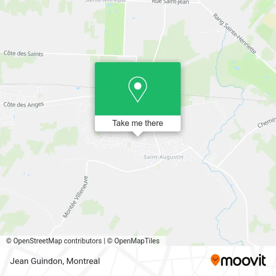 Jean Guindon map