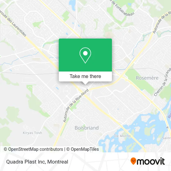 Quadra Plast Inc map