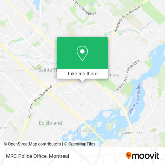 MRC Police Office map