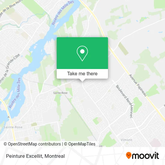 Peinture Excellit map