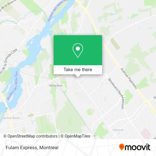 Fulam Express map