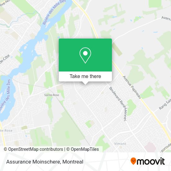 Assurance Moinschere map