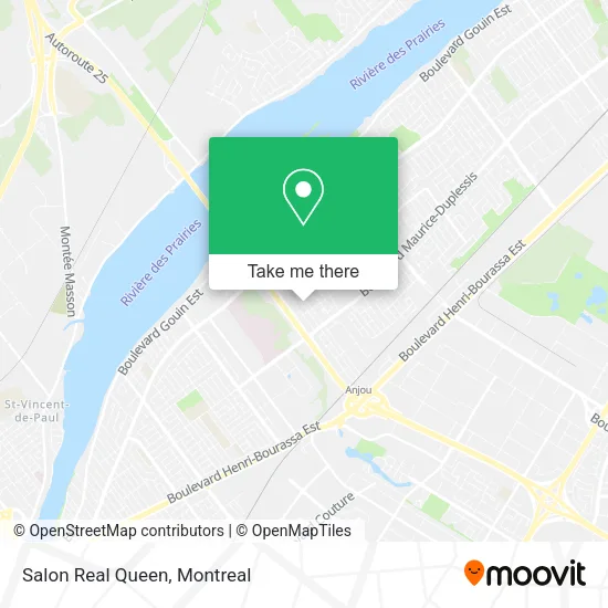 Salon Real Queen map