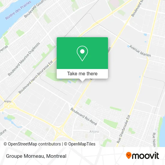 Groupe Morneau map