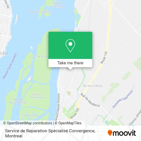 Service de Reparation Spécialisé Convergence map