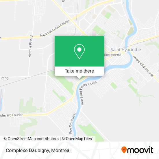 Complexe Daubigny map