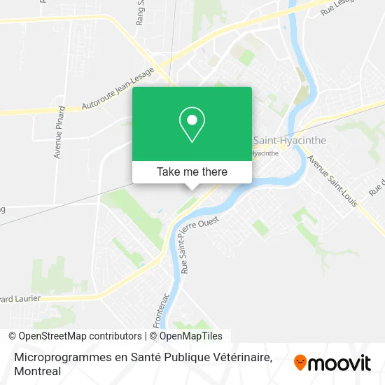 Microprogrammes en Santé Publique Vétérinaire map