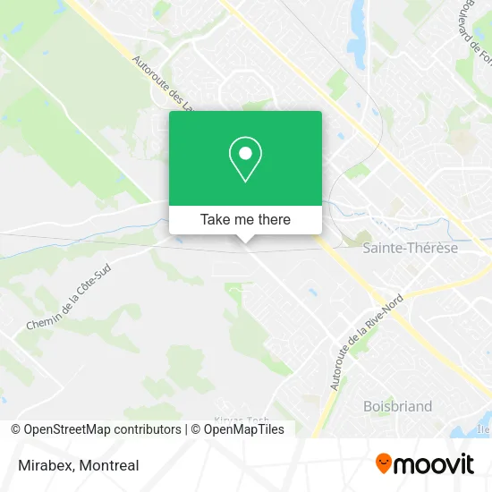 Mirabex map