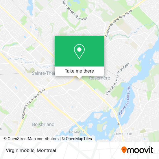 Virgin mobile map