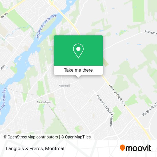 Langlois & Frères map