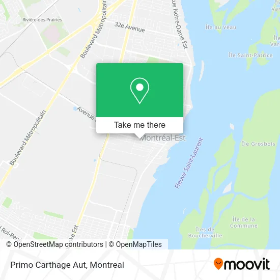 Primo Carthage Aut map