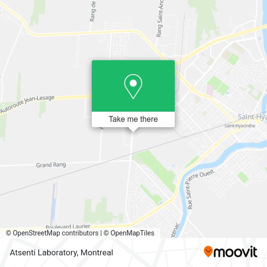 Atsenti Laboratory map