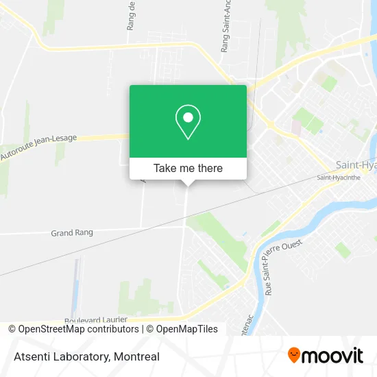 Atsenti Laboratory map