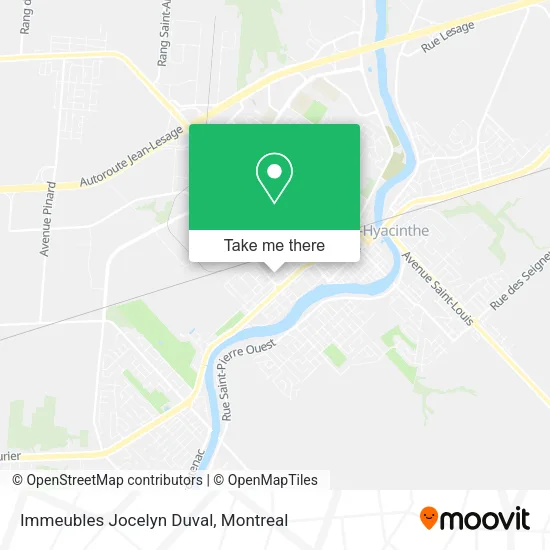 Immeubles Jocelyn Duval map