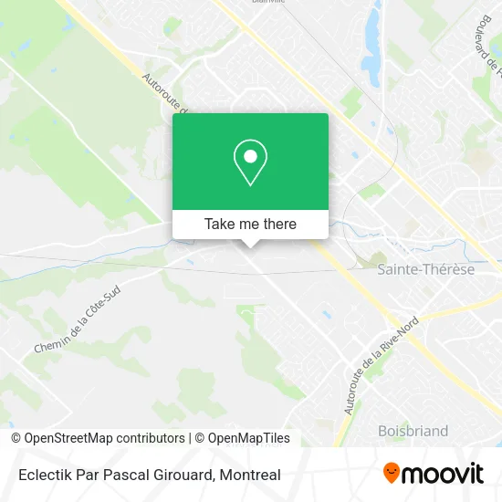 Eclectik Par Pascal Girouard map