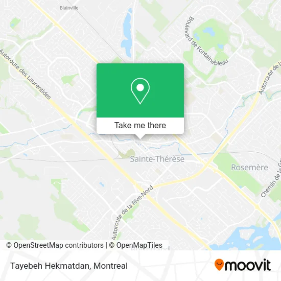 Tayebeh Hekmatdan map
