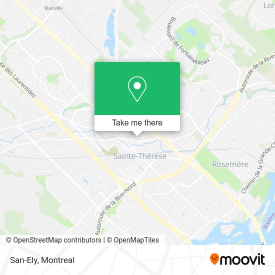 San-Ely map