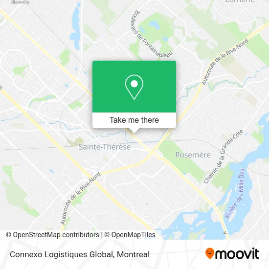 Connexo Logistiques Global map