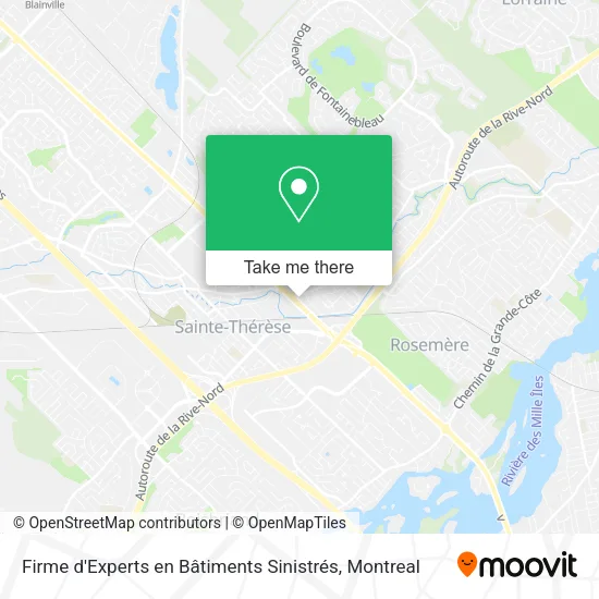 Firme d'Experts en Bâtiments Sinistrés map