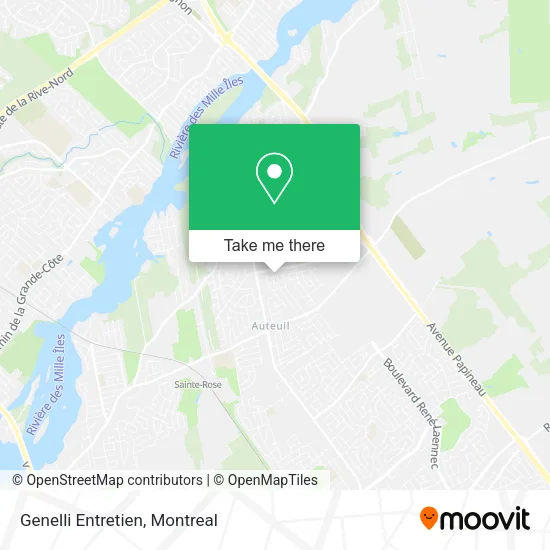 Genelli Entretien map
