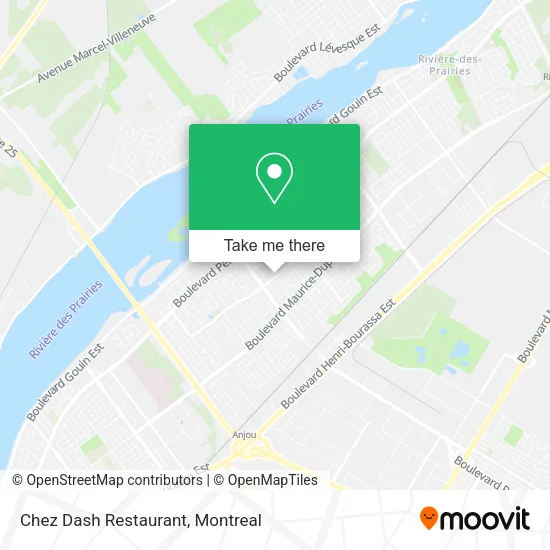 Chez Dash Restaurant map