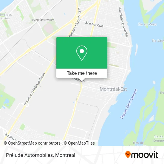 Prélude Automobiles map