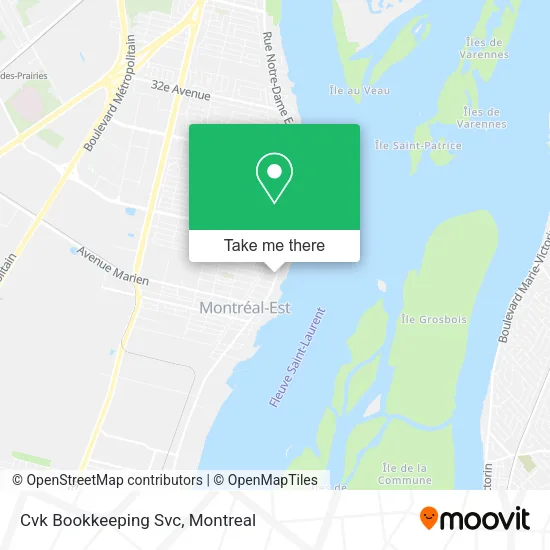 Cvk Bookkeeping Svc map