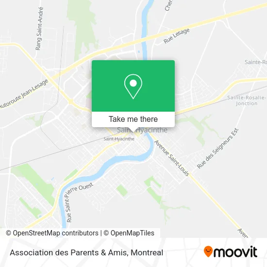 Association des Parents & Amis map
