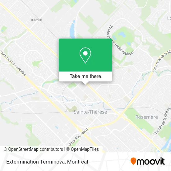 Extermination Terminova map