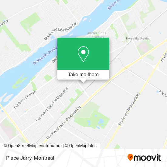 Place Jarry map