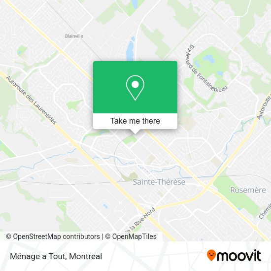 Ménage a Tout map