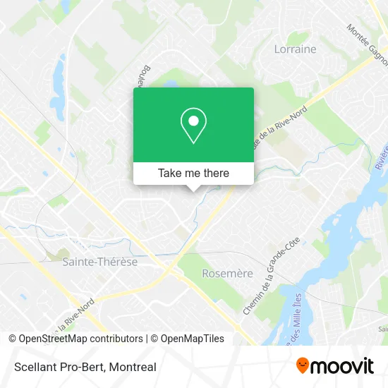 Scellant Pro-Bert map