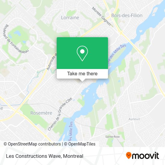 Les Constructions Wave map