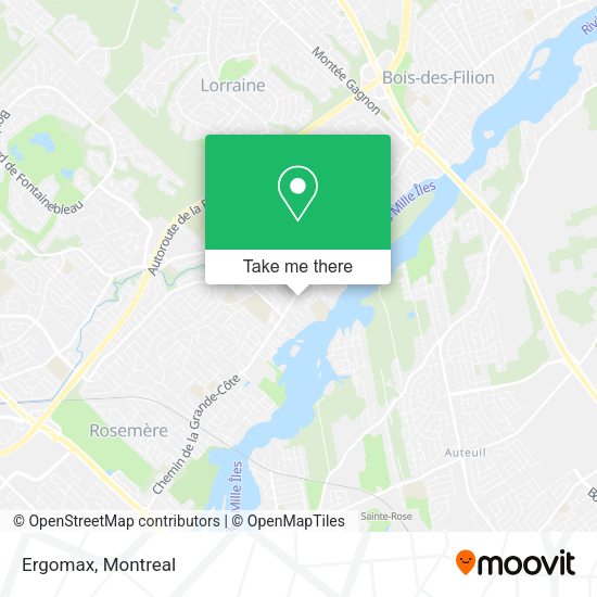 Ergomax map