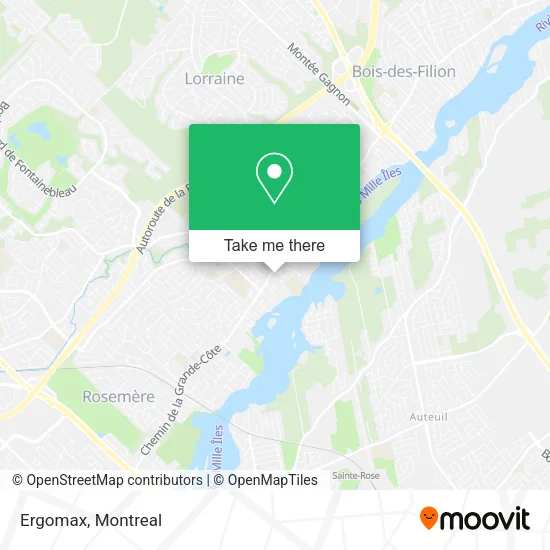 Ergomax map