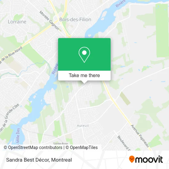 Sandra Best Décor map
