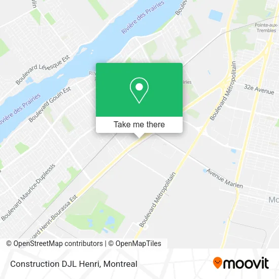 Construction DJL Henri map