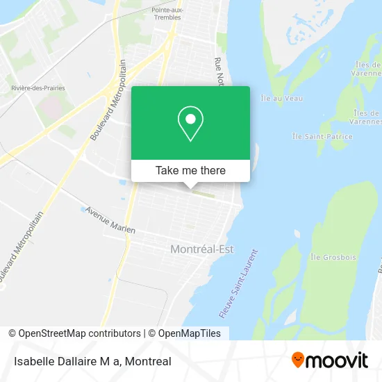 Isabelle Dallaire M a map
