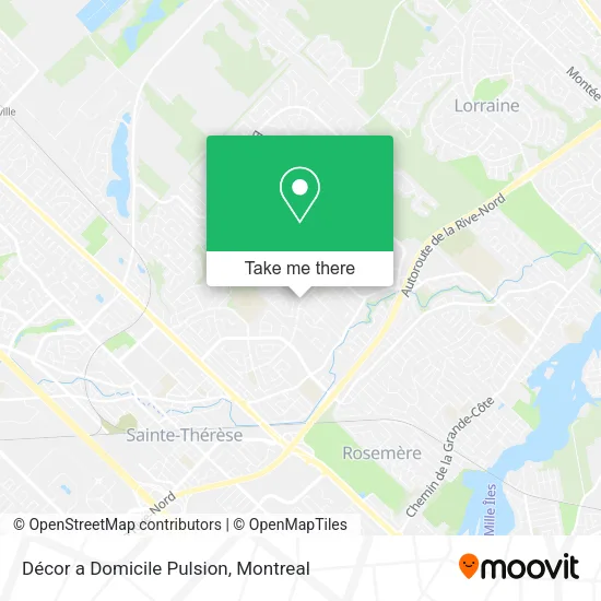 Décor a Domicile Pulsion map