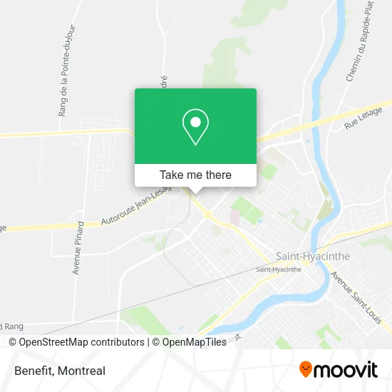 Benefit map