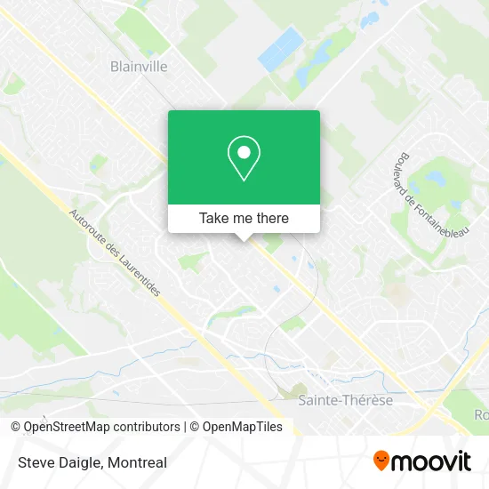 Steve Daigle map